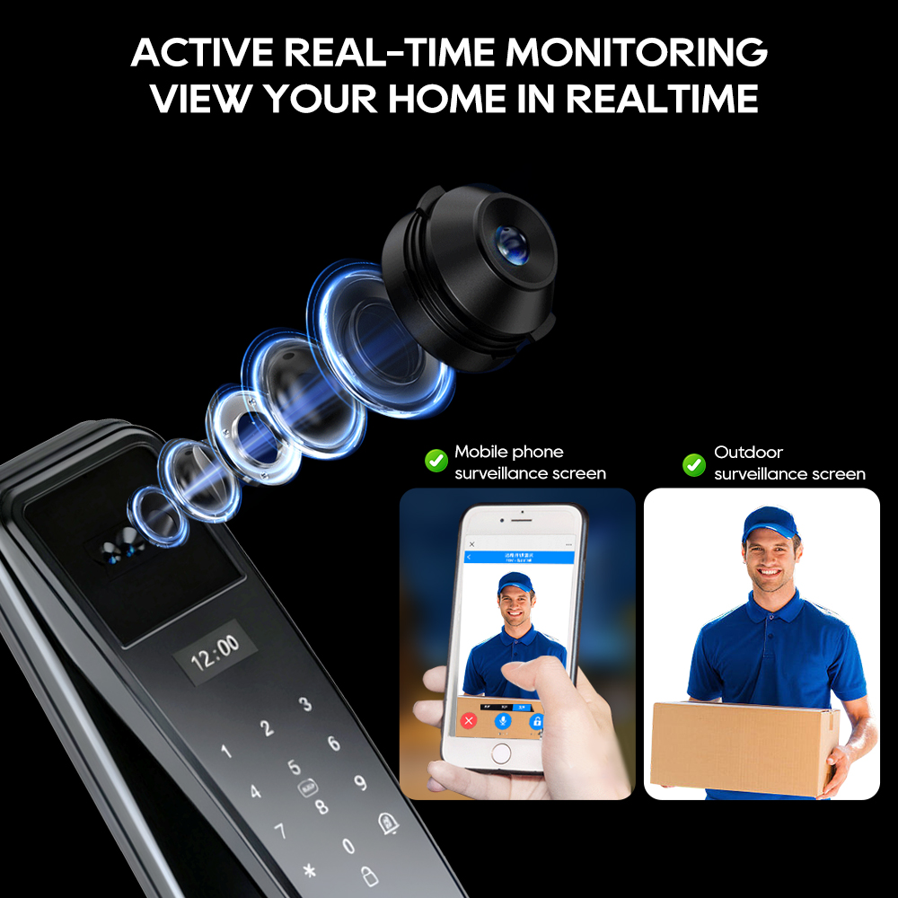 SANKESONG Tuya Smart 3D Face D - Glass Door Hinge のレビューと価格