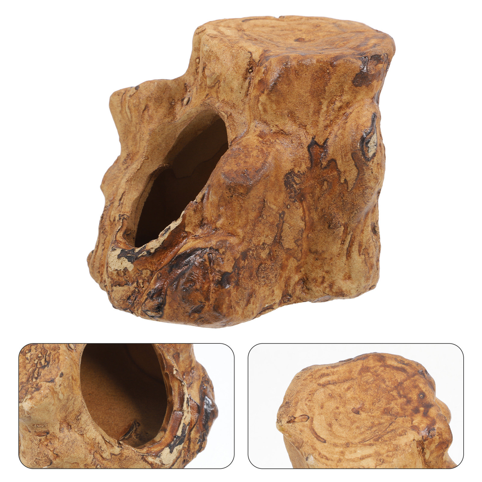 Aquarium Fish House Ceramic Ca - Hide Cave Ceramic のレビューと価格