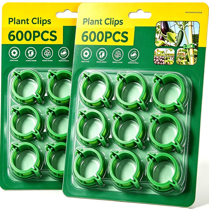 600/10x Plant Support Clips Cl - Vine Climbing Plastic のレビューと価格