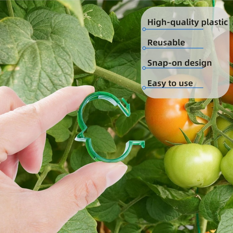 600/10x Plant Support Clips Cl - Vine Climbing Plastic のレビューと価格