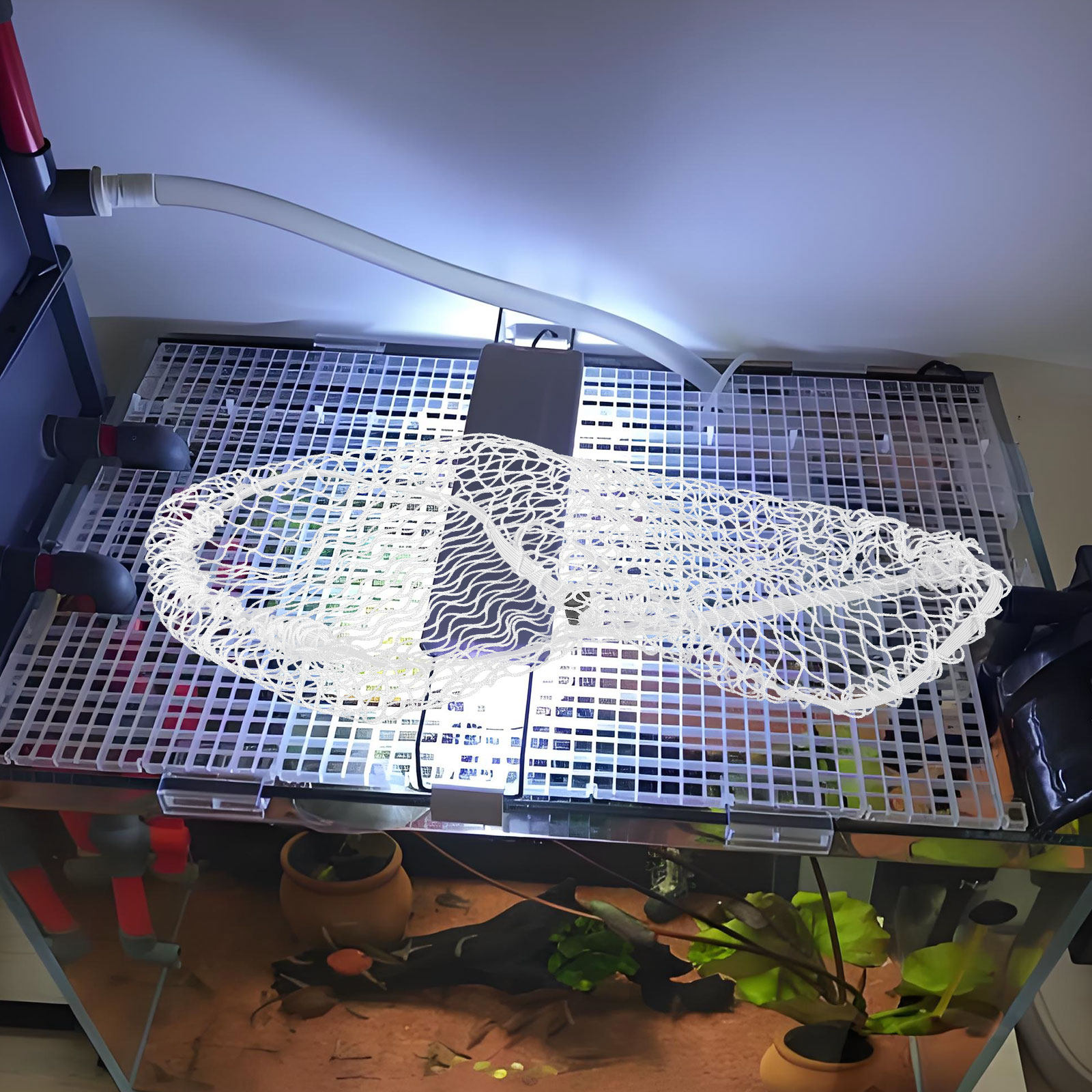 Aquarium Nylon Top Cover 40x20 - Screen Top Mesh のレビューと価格