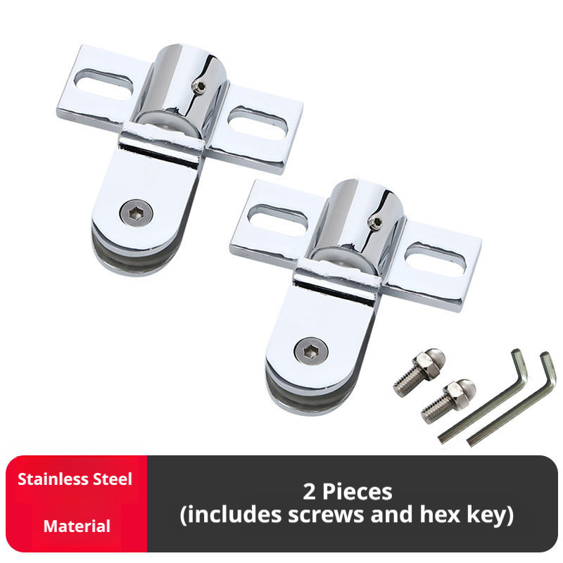 Zinc Alloy Stainless Steel Bat - Glass Door Hinge のレビューと価格