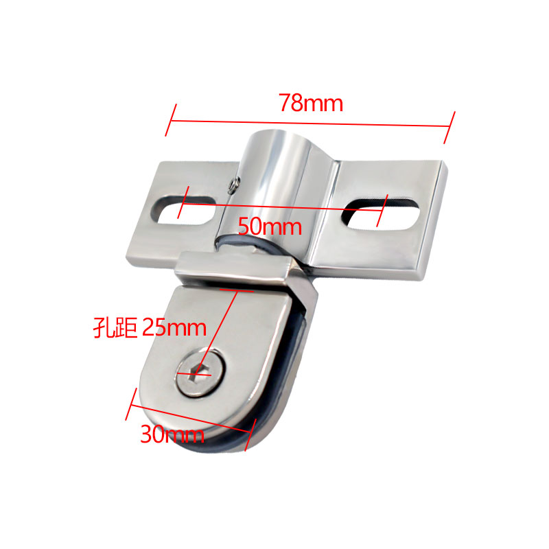 Zinc Alloy Stainless Steel Bat - Glass Door Hinge のレビューと価格