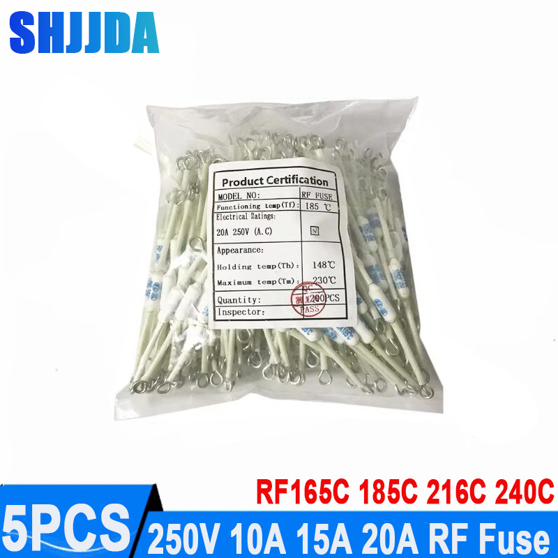 5Pcs Ceramic Thermal Fuse 250V - Ceramic Heat Emitter のレビューと価格