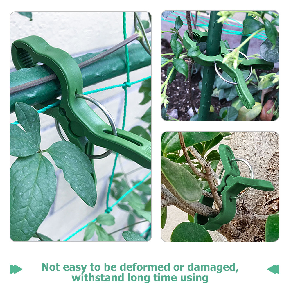 50Pcs Plant Support Clips Plas - Vine Climbing Plastic のレビューと価格