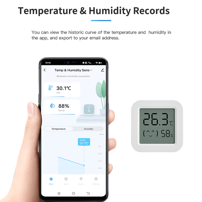 Tuya Zigbee Temperature Humidi - Digital Hygrometer Probe のレビューと価格