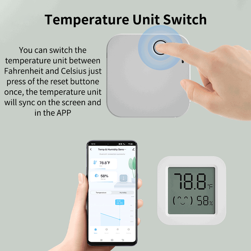 Tuya Zigbee Temperature Humidi - Digital Hygrometer Probe のレビューと価格
