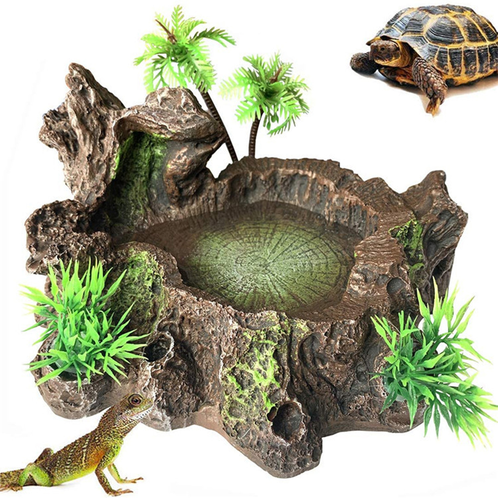 Multifunctional Reptile Resin  - Water Dish Reptile のレビューと価格