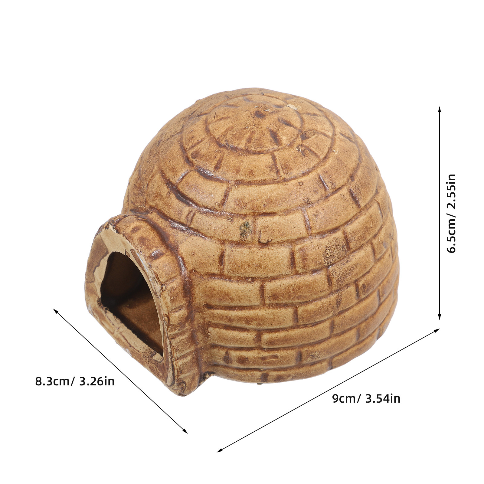 Pleco Caves for Aquarium Durab - Hide Cave Ceramic のレビューと価格